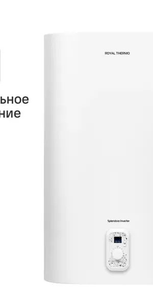 Накопительный водонагреватель электрический 80 л Royal Thermo RWH 80 Splendore Inv 2 кВт нержавеющая сталь мокрый ТЭН
