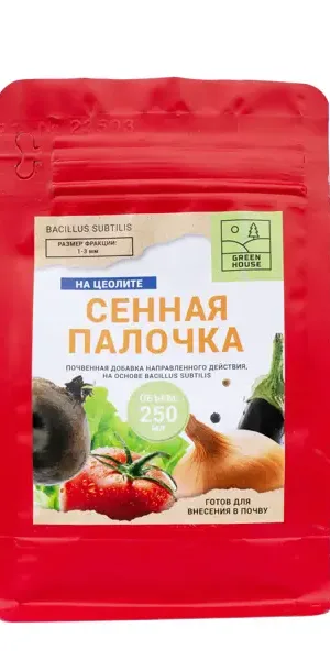 Органическое удобрение Сенная палочка на цеолите 0.25 л