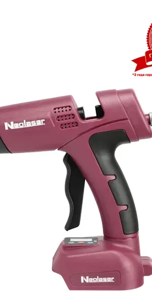Пистолет клеевой Neolaser NGG-20-ACCUM, 20 В, для стержней 11 мм