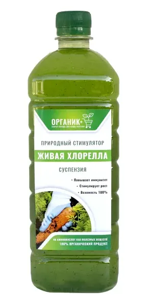Добавка для почвы Органик Суспензия хлореллы 1 л