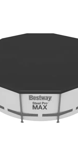 Тент для бассейна Bestway ПВХ 366x366 см цвет черный