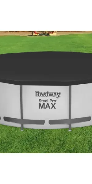 Тент для бассейна Bestway ПВХ 366x366 см цвет черный