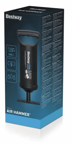 Насос ручной воздушный Bestway Air 850 пластик