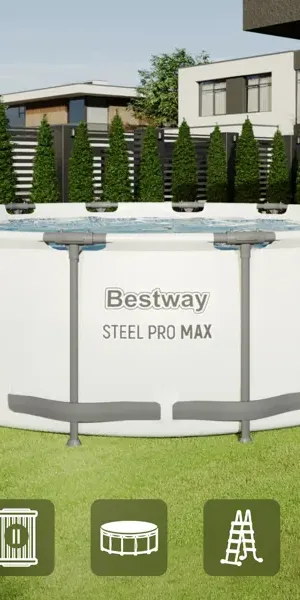 Каркасный бассейн Bestway 4.27x1.22 15232 л