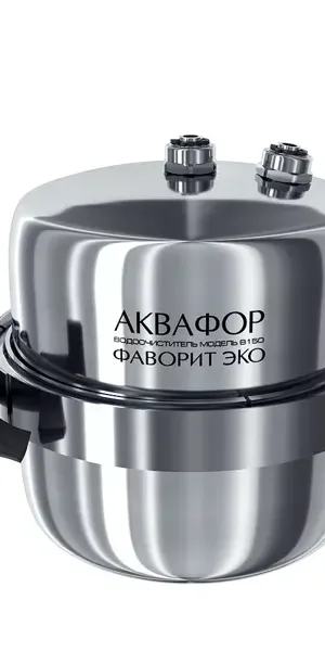 Фильтр под мойку Аквафор В150 Фаворит ЭКО для воды нормальной жесткости 2 ступени кран в комплекте