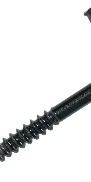 Шуруп-костыль Г-образный 3.5x35 мм сталь RAL9005 10 шт.