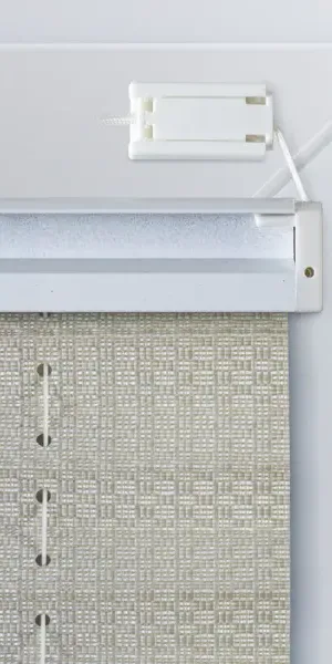 Штора плиссе 65x170 см жаккард молочная