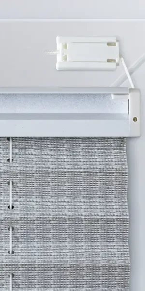 Штора плиссе 65x170 см жаккард серая
