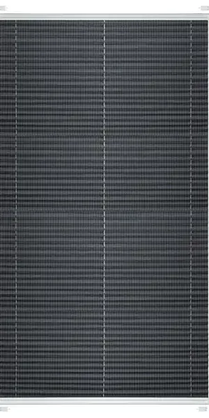 Штора плиссе 52x170 см жаккард графитовая