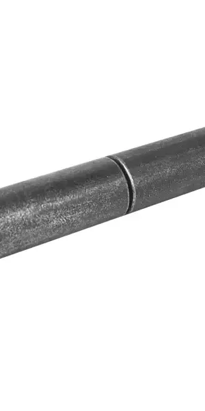 Петля гаражная с шаром 25x140 мм цвет черный