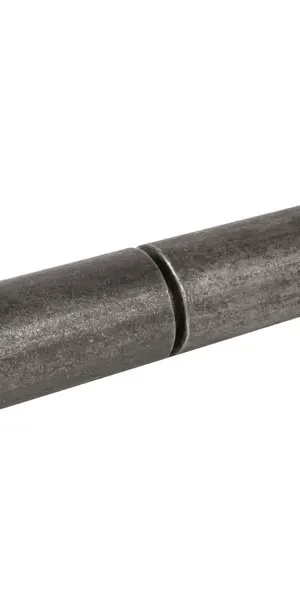 Петля гаражная с шаром 34x140 мм цвет черный