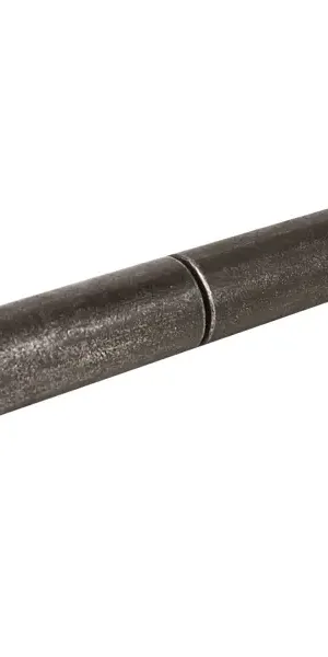 Петля гаражная с шаром 22x120 мм цвет черный
