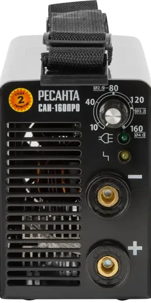 Сварочный аппарат инверторный Ресанта САИ-160ПРО, 160 А, до 4 мм