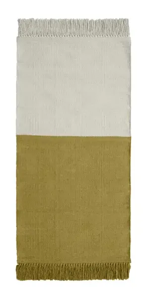Коврик декоративный хлопок Inspire Lyanna 60x120 см цвет желтый