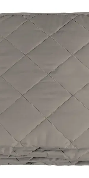 Покрывало двустороннее Melissa 200x220 см микрофибра стёганая цвет серо-белый