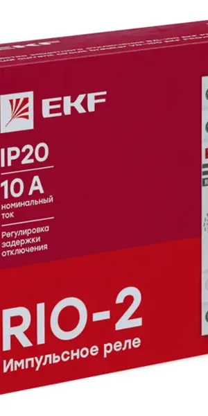 Реле импульсное EKF RIO-2 с задержкой отключения