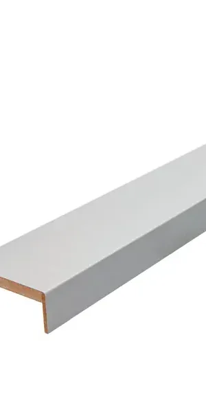 Наличник Борно телескопический 2450x70x8 мм ПЭТ цвет серый (5 шт.)