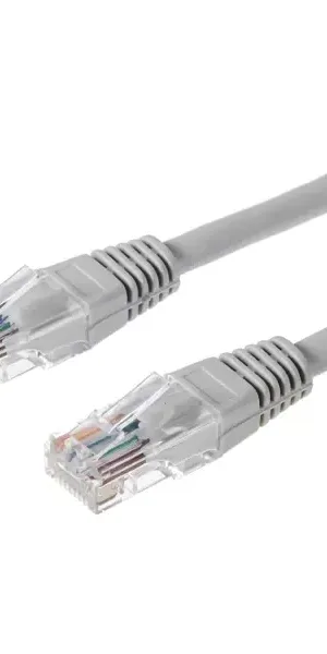 Удлинитель компьютерный UTP4 cat5e 3 м, цвет серый