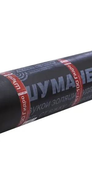 Звуко-гидроизоляция Шуманет 100 Гидро 5 мм, 10 м²