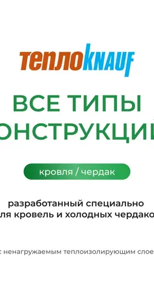 Утеплитель Knauf Insulation ТеплоKnauf Extra Кровля/стена/пол рулон 150 мм 1 шт 1220x4100 мм 5 м²