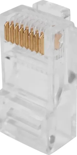 Коннектор RJ-45 8P8C 6 шт. цвет разноцветный