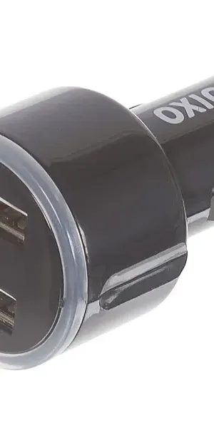 Зарядное устройство автомобильное Oxion CAR-102 2 А цвет черный