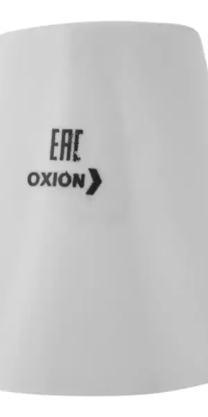 Патрон-стойка пластиковая Oxion E27 наклонная цвет белый