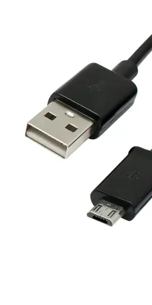 Кабель Oxion USB-micro USB 0.8 м цвет черный