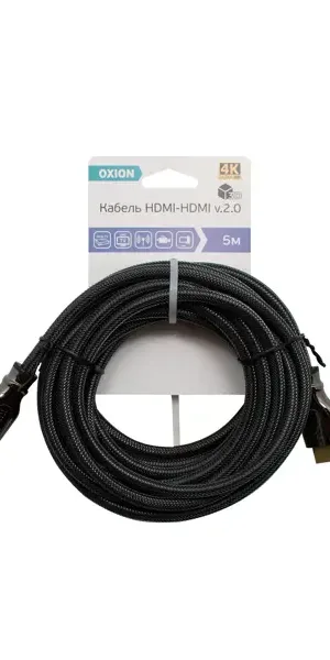 Кабель HDMI Oxion 4K 5 м