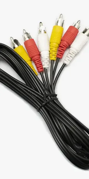 Аудио-видео кабель Oxion 3RCA-3RCA, 1.2 м