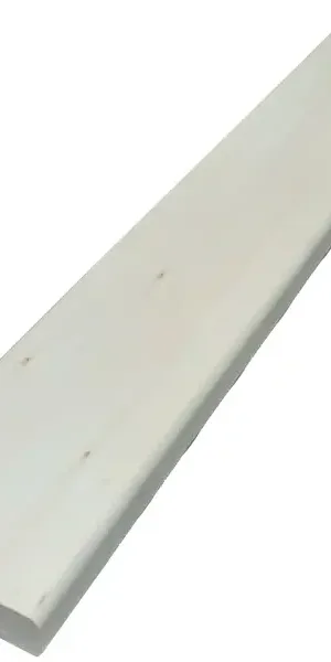 Полок 26x90x2400 мм Липа сорт AB прямой с фаской угла