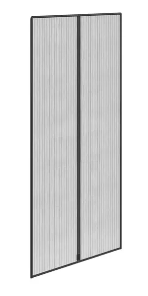 Москитная штора для двери Artens 150x230 см с магнитами черная