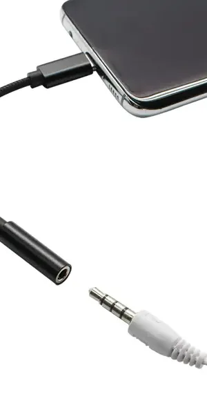 Адаптер Oxion USB-Type-C-Jack 3.5 0.1 м цвет черный