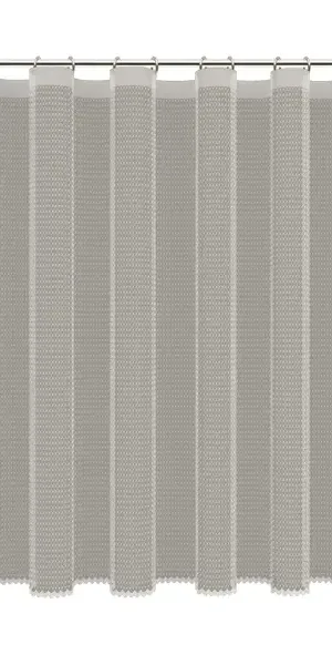 Тюль на ленте для кухни Камелия 250x165 см цвет экрю