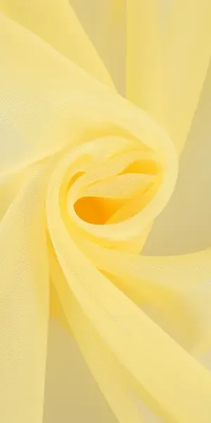 Тюль на ленте Inspire Polyone 300x280 см цвет светло-желтый Banana 6