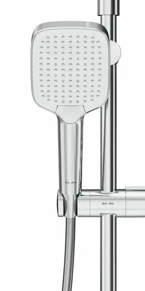 Душевая система AM.PM Flash F079SQ500 с термостатом 3 режима цвет хром