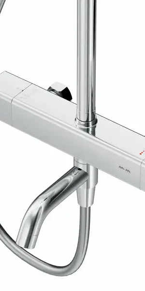 Душевая система AM.PM Flash F079SQ500 с термостатом 3 режима цвет хром