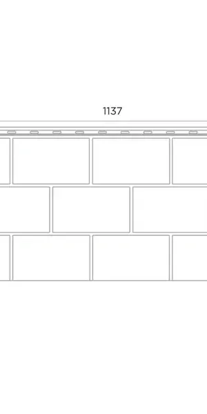Панель фасадная полипропилен 472x1137 мм цвет темно-коричневый