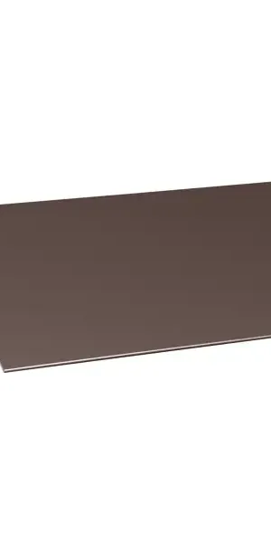 Конек плоский 146x146 мм 2 м RAL 8017 коричневый