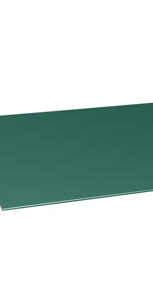 Конек плоский 146x146 мм 2 м RAL 6005 зеленый