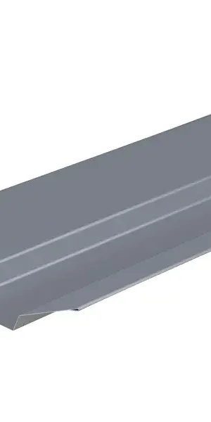 Ендова верхняя 115x30x115 мм 2 м RAL 7024 0.4 мм графитовый серый