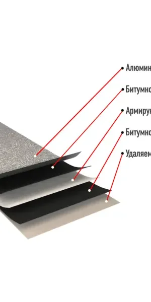 Ризолин ФСа 2.5 мм нижний слой основа стеклоткань 10 м²