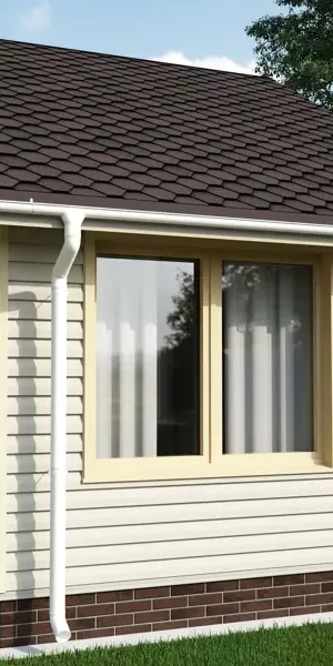Гибкая черепица Dacha Americana коричневый 3 м²