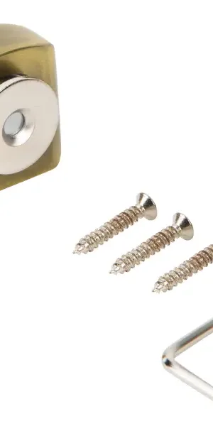 Стопор дверной Apecs DS-2751 с винтовым креплением ЦАМ цвет бронза