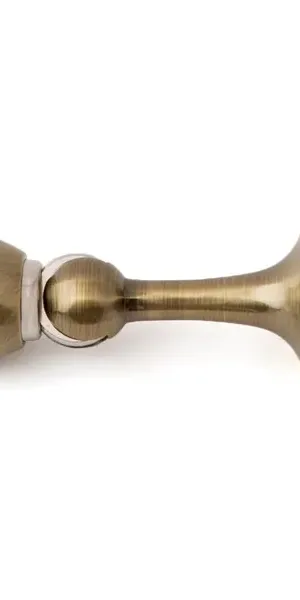 Стопор дверной Apecs DS-2761 с винтовым креплением ЦАМ цвет бронза