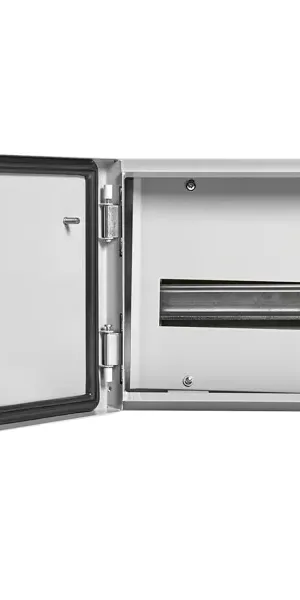 Щит распределительный навесной IEK Home ЩРН-12з-0 74 У2 12 модулей IP54 металл
