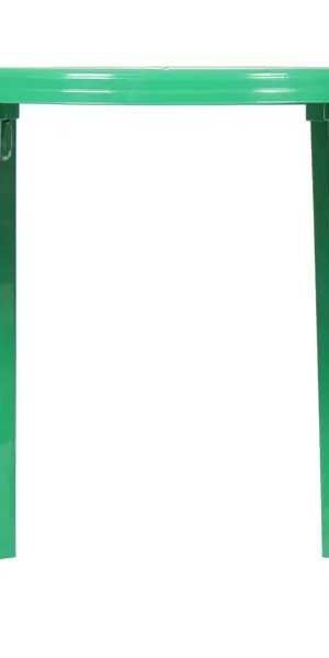 Стол садовый круглый 90x90x71.5 см пластик зеленый