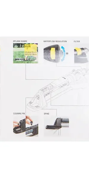 Дождеватель для полива осциллирующий Karcher OS 5-320 SV, 320 (м²)