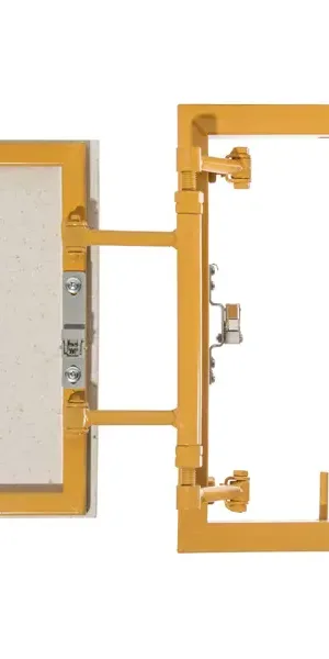 Люк ревизионный скрытый нажимной ЛсИС РРЗ металл 20x30 см