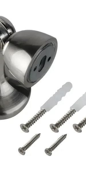 Стопор дверной Apecs DS-2761-M-S, ЦАМ, цвет матовый никель